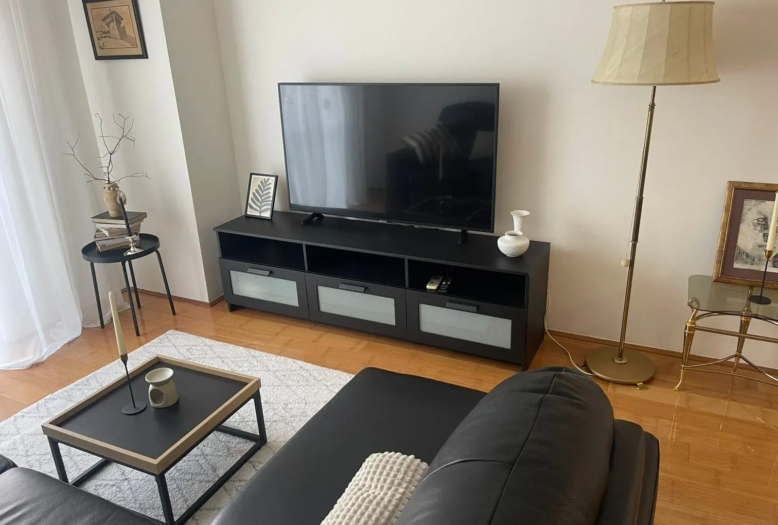 Rent, one bedroom apartment, 47m², Vezirov Most, Podgorica