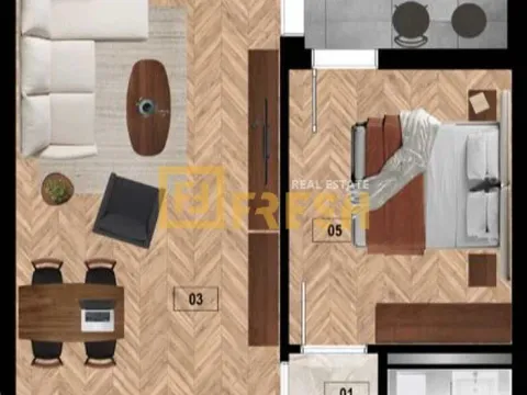 Sale, one bedroom apartment, 48m², Zabjelo, Podgorica - image 7