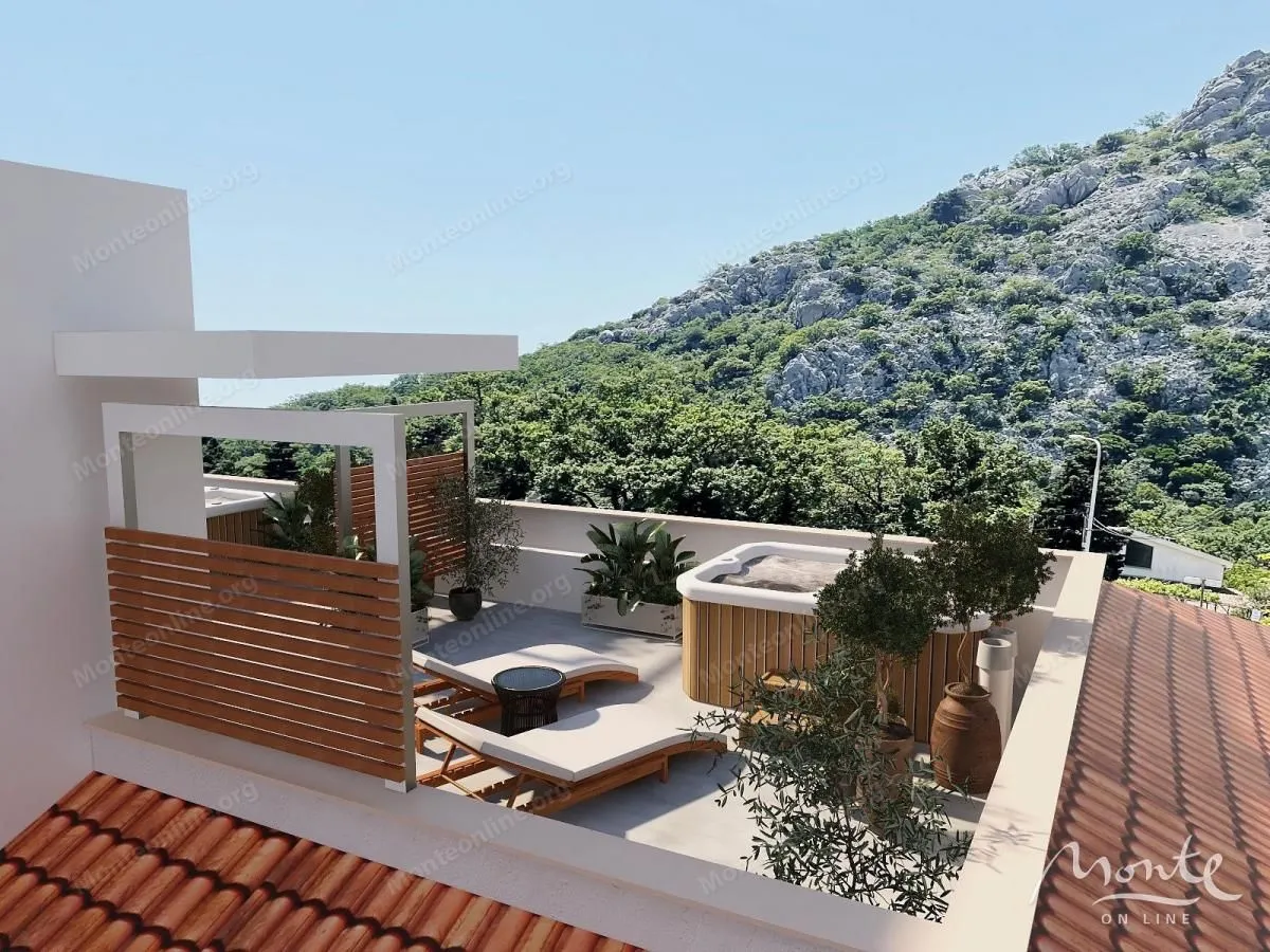 Sale, two bedroom apartment, 61m², Sutomore, Bar