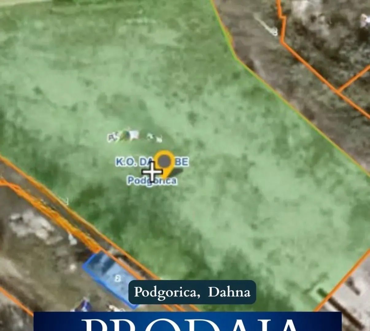 Prodaja, plac, 2304m², Dajbabe, Podgorica