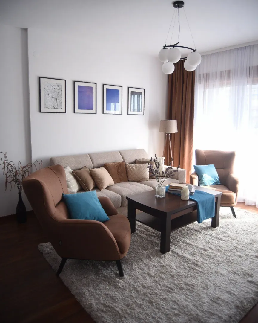 Izdavanje, jednosoban stan, 52m², Master Kvart, Podgorica