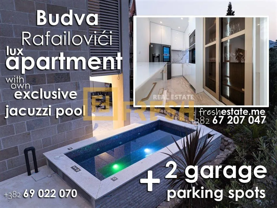 Prodaja, jednosoban stan, 136m², Rafailovići, Budva