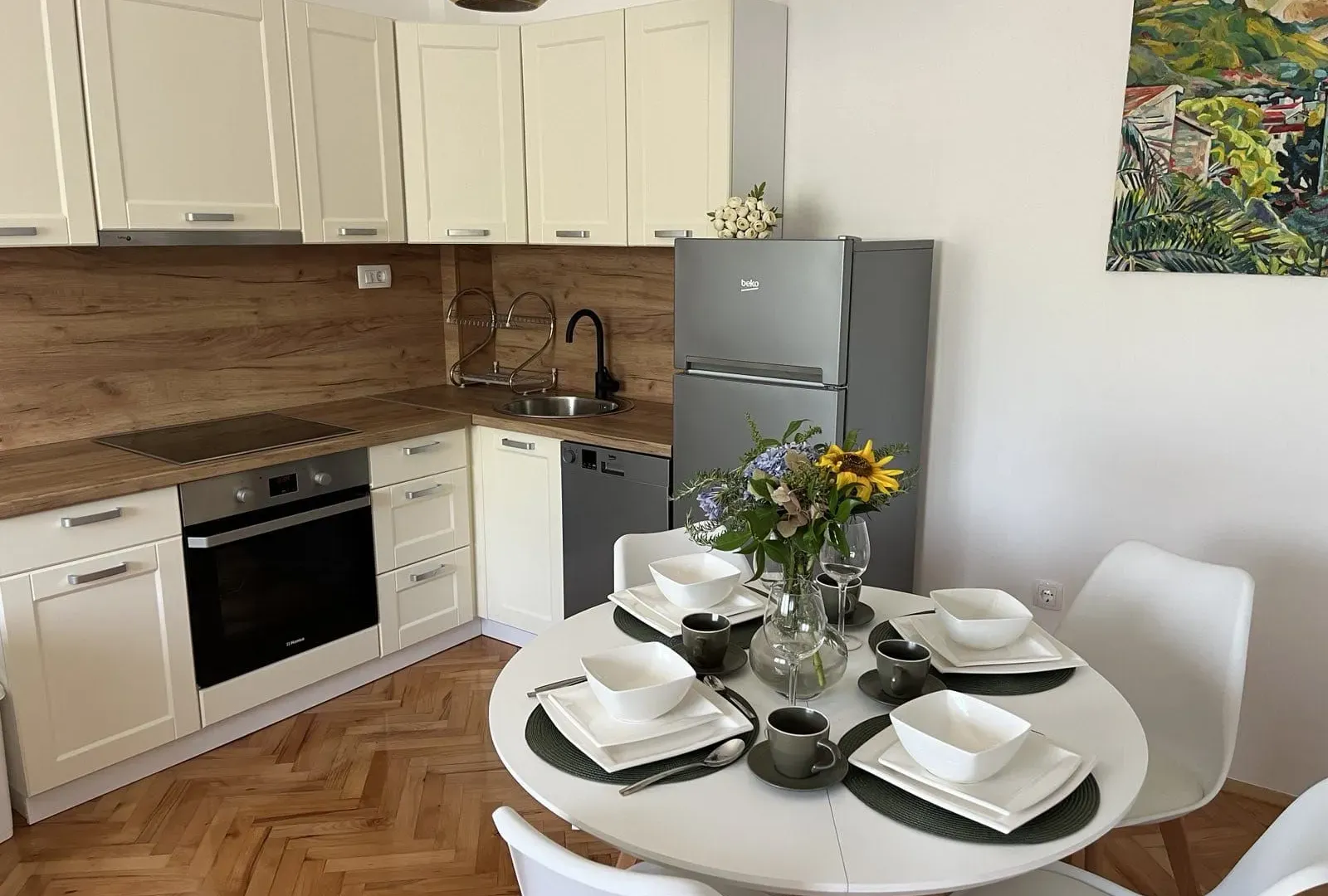 Rent, two bedroom apartment, 68m², Gornja Lastva, Tivat