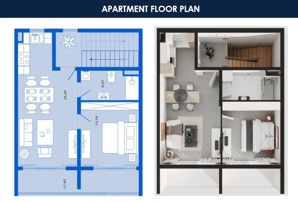 Prodaja, jednosoban stan, 56m², Tivat, Crna Gora