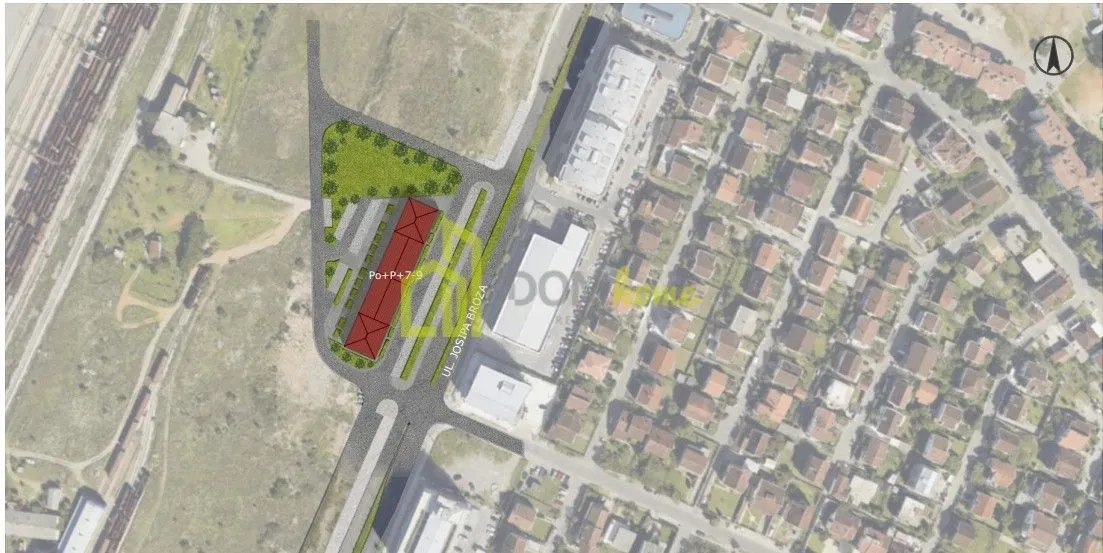Prodaja, jednosoban stan, 41m², Stari Aerodrom, Podgorica