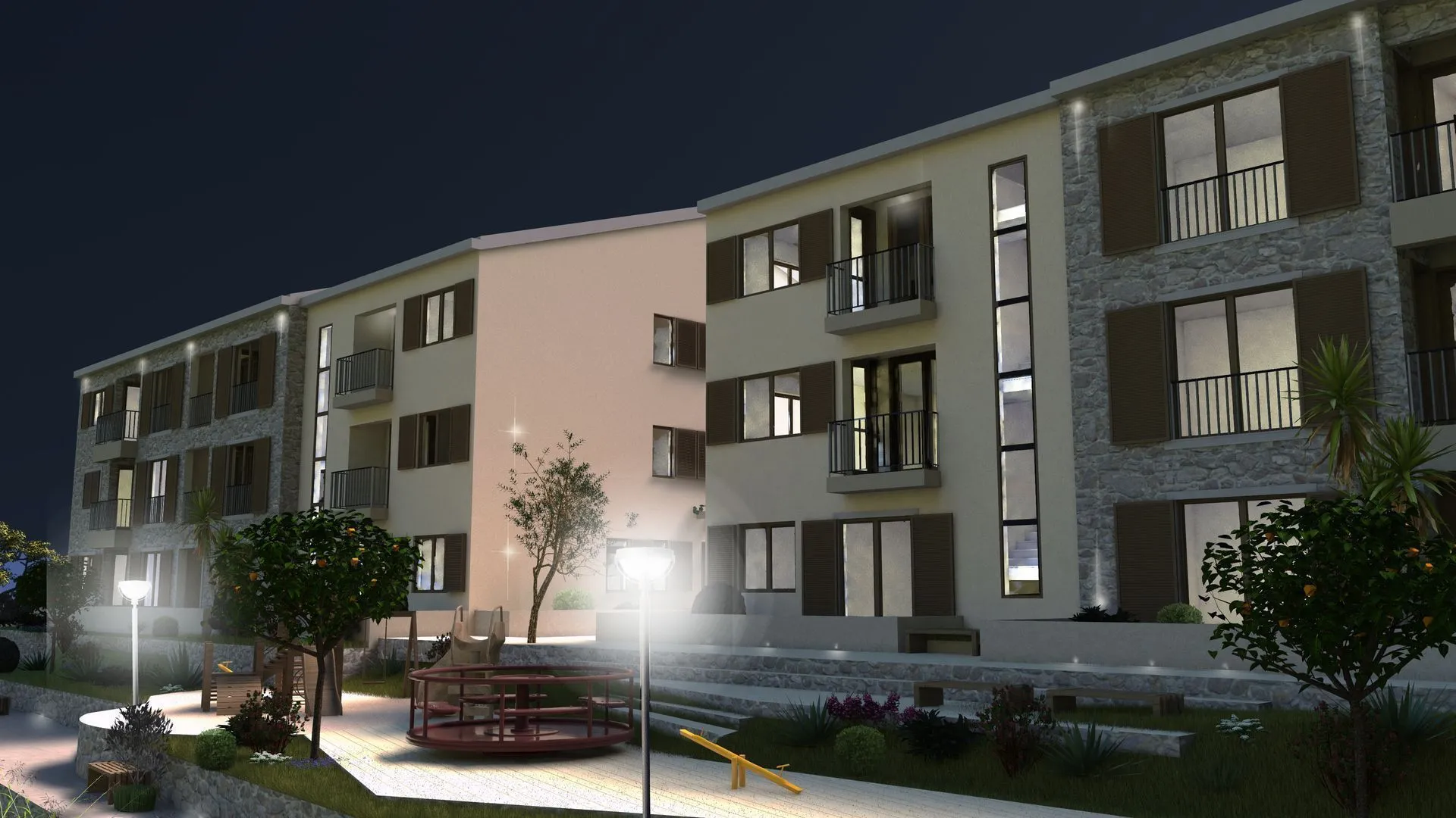 Prodaja, jednosoban stan, 42m², Radanovići, Kotor