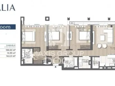 Izdavanje, četvorosoban stan, 146m², Savski Venac, Beograd - image 14