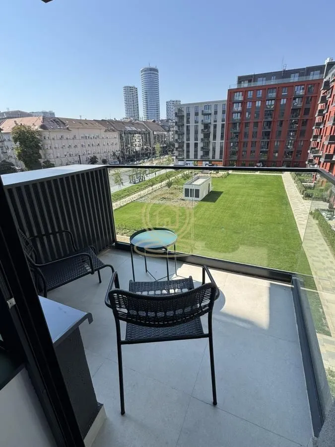 Izdavanje, dvosoban stan, 55m², Savski Venac, Beograd