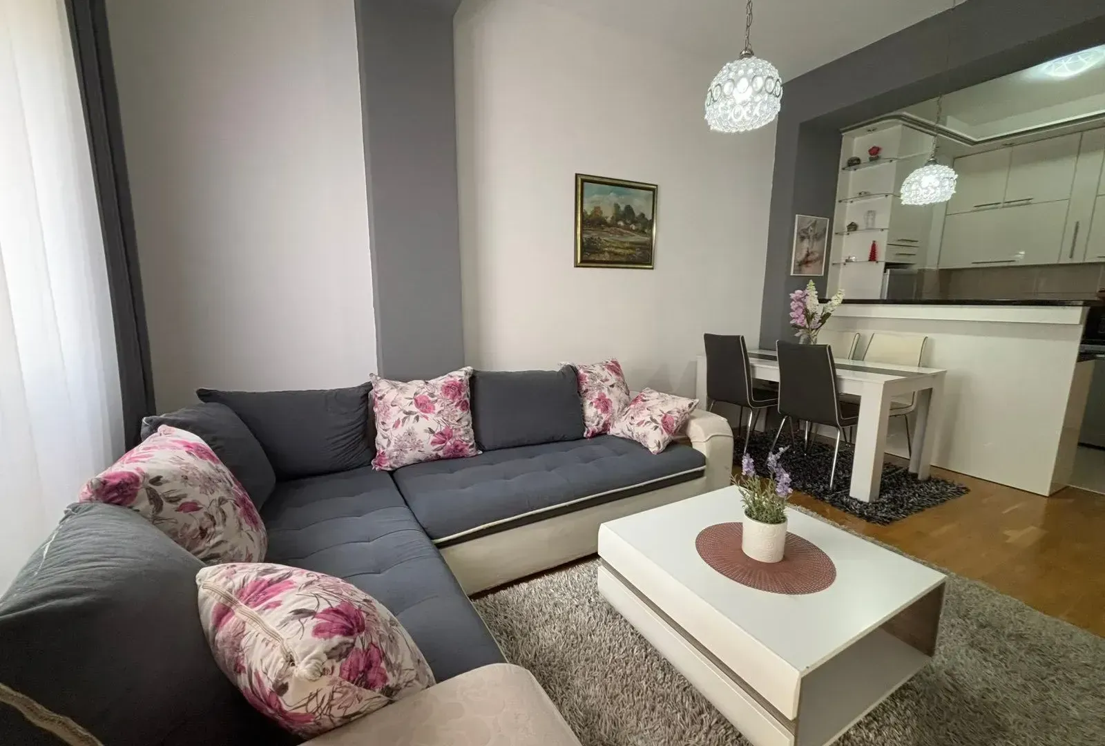 Rent, one bedroom apartment, 45m², Ljubović, Podgorica