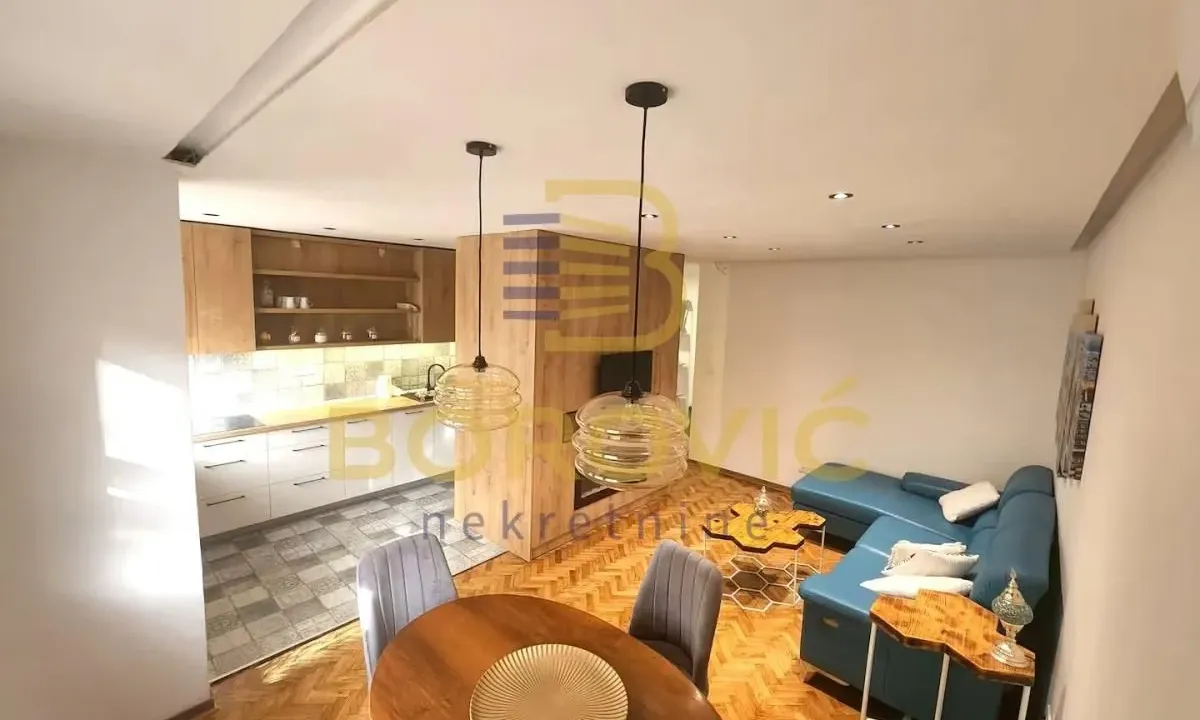 Izdavanje, dvosoban stan, 55m², Novi Beograd Blok 60, Novi Beograd Sve Podlokacije