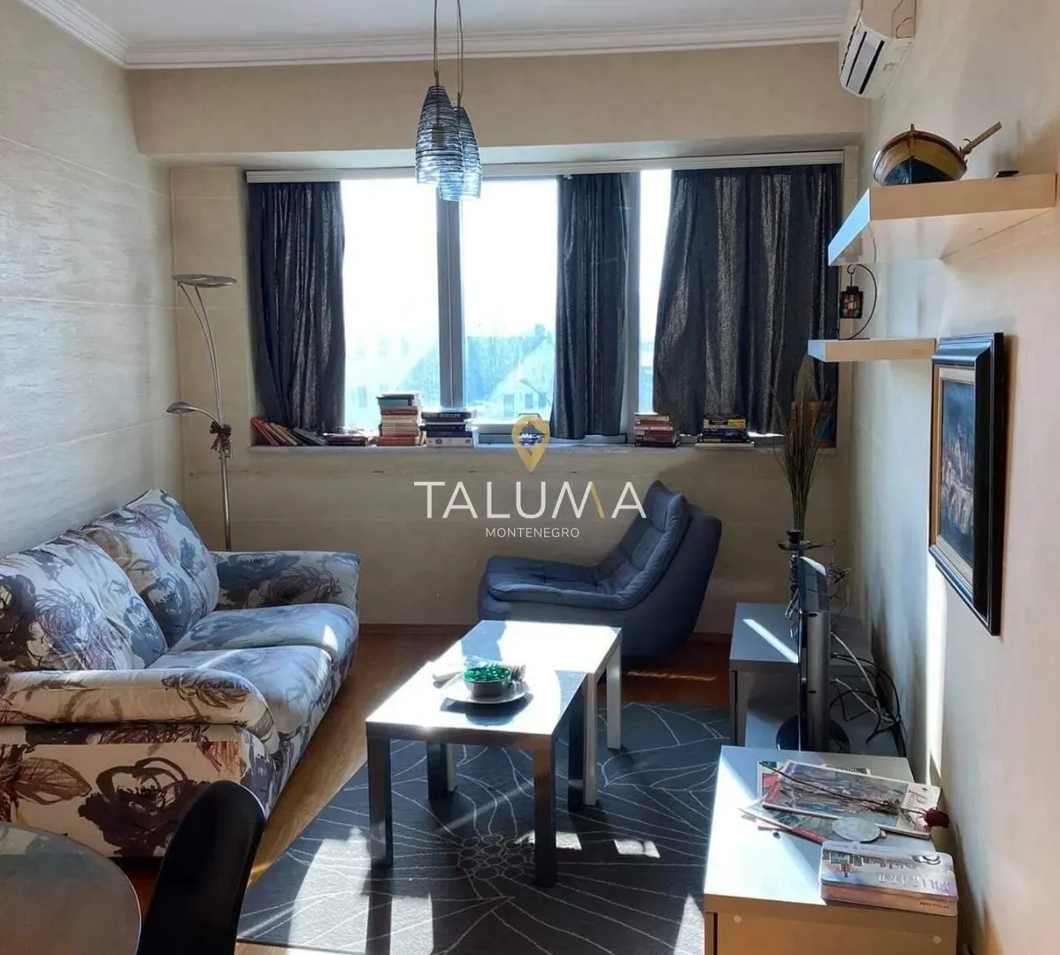 Rent, one bedroom apartment, 53m², Centar, Podgorica