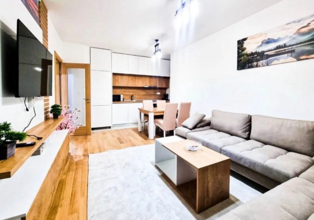 Rent, two bedroom apartment, 53m², City Kvart, Podgorica