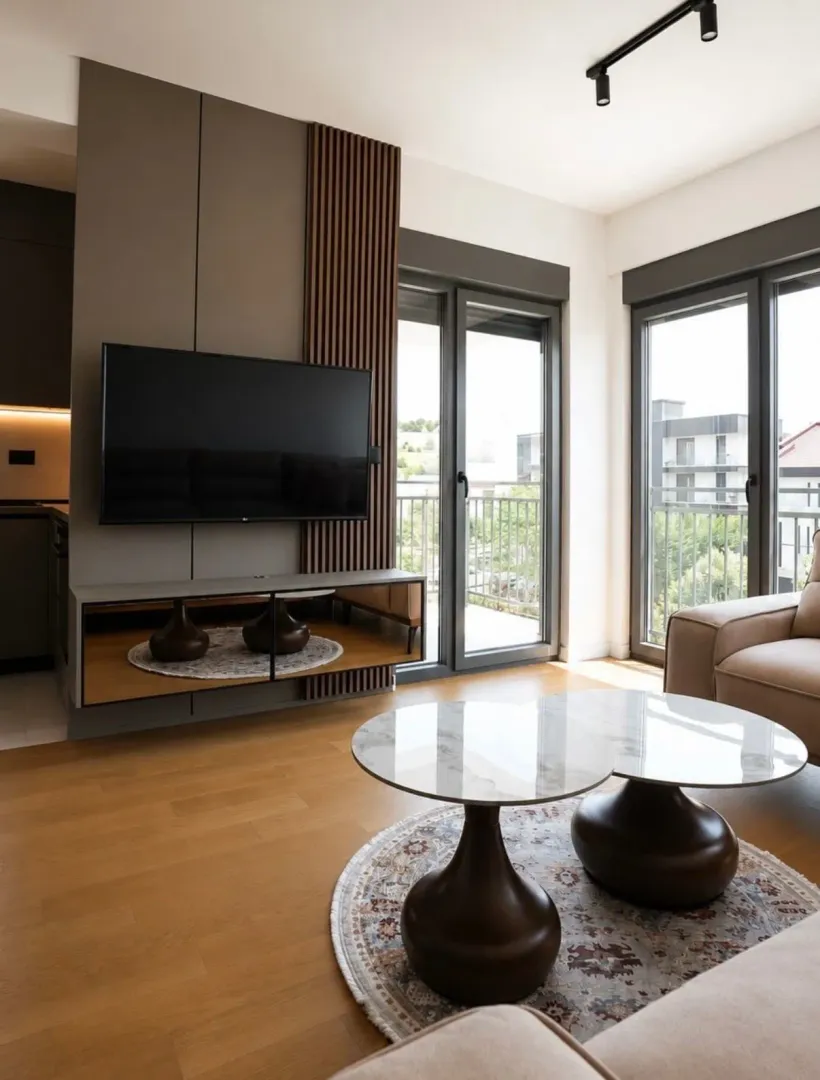 Rent, one bedroom apartment, 47m², Nova Dalmatinska, Podgorica