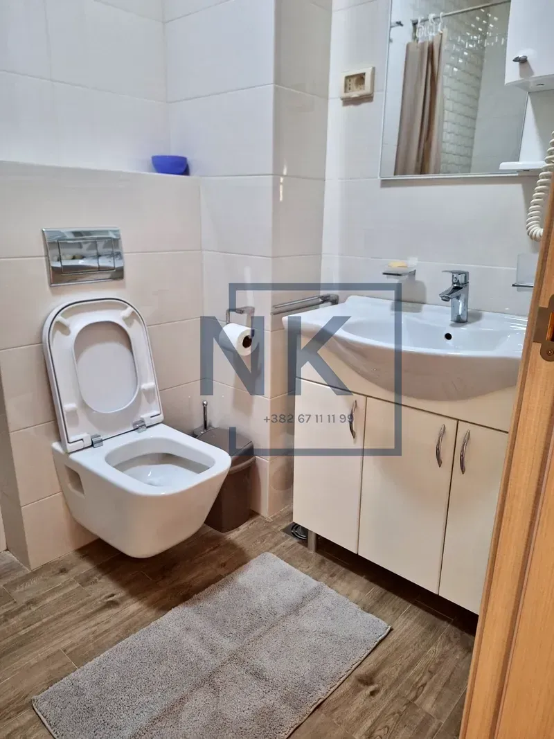Rent, one bedroom apartment, 46m², City Kvart, Podgorica