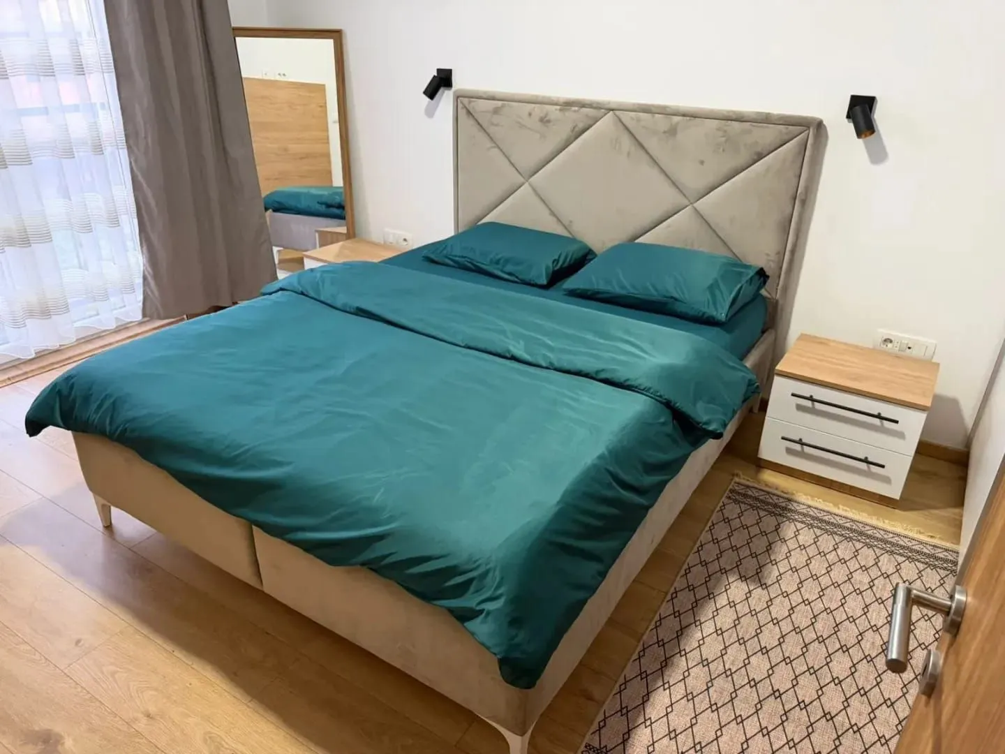 Rent, one bedroom apartment, 52m², Stari Aerodrom, Podgorica
