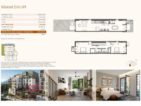 Sale, apartment, 146m², Porto Montenegro, Tivat - image 3