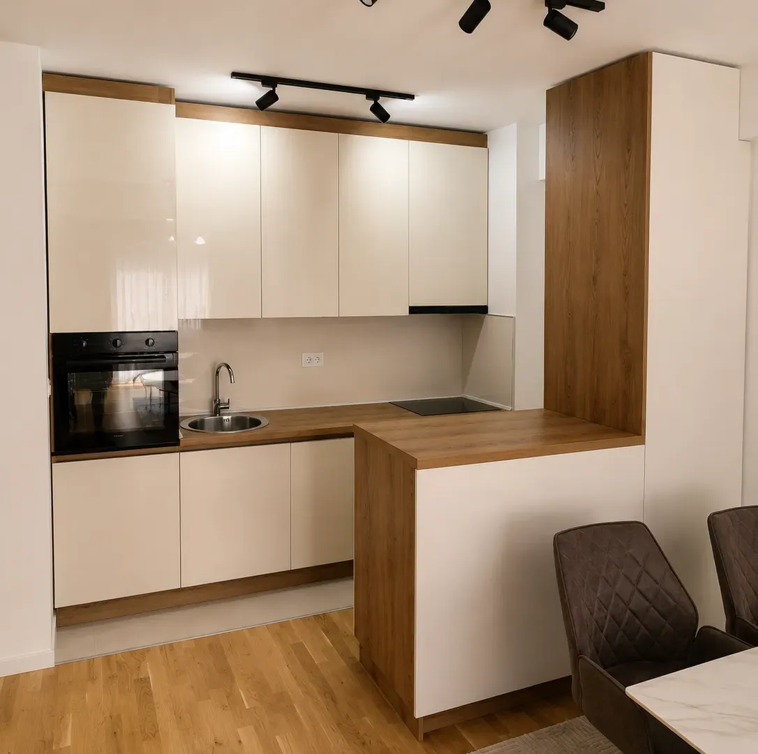 Rent, two bedroom apartment, 64m², Stari Aerodrom, Podgorica