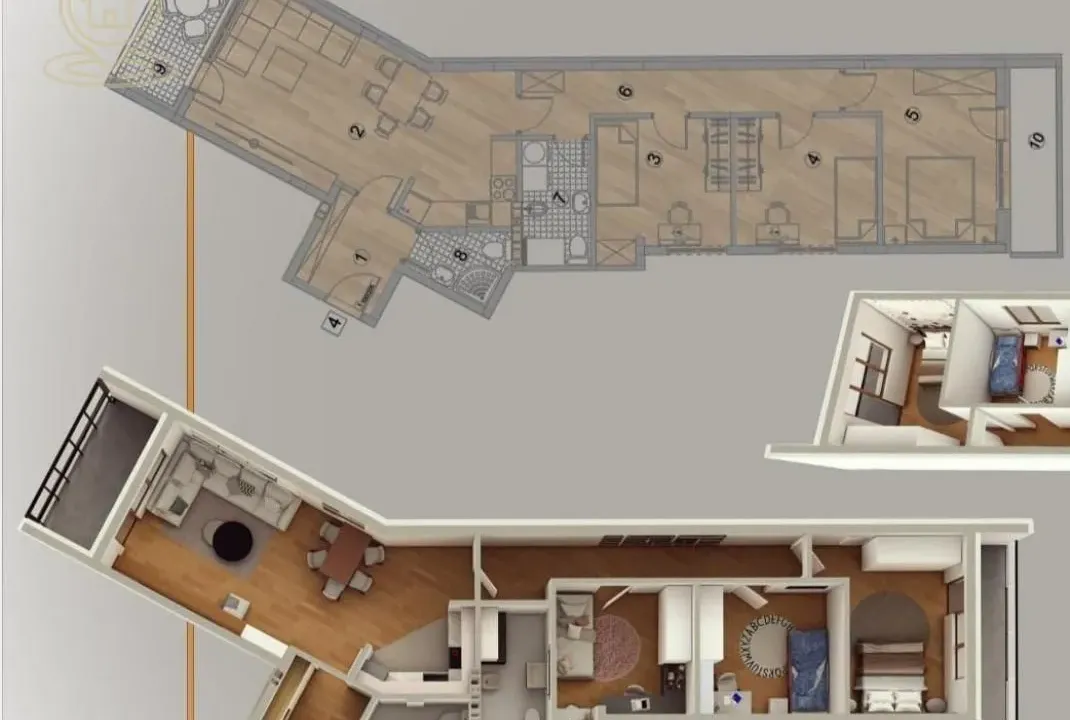 Prodaja, četvorosoban stan, 89m², Medijana, Niš