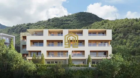 Eksterijer moderno dizajnirane stambene zgrade okružene zelenilom. - image 5
