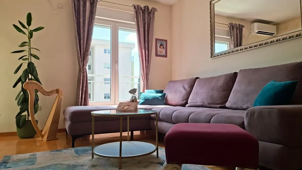 Rent, one bedroom apartment, 45m², Pobrežje, Podgorica