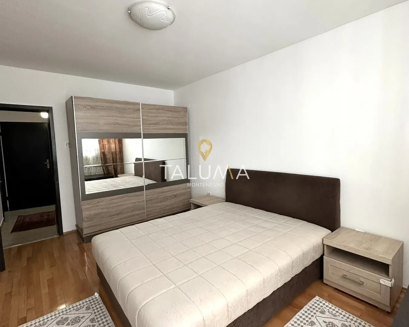 Rent, one bedroom apartment, 59m², Blok 5, Podgorica