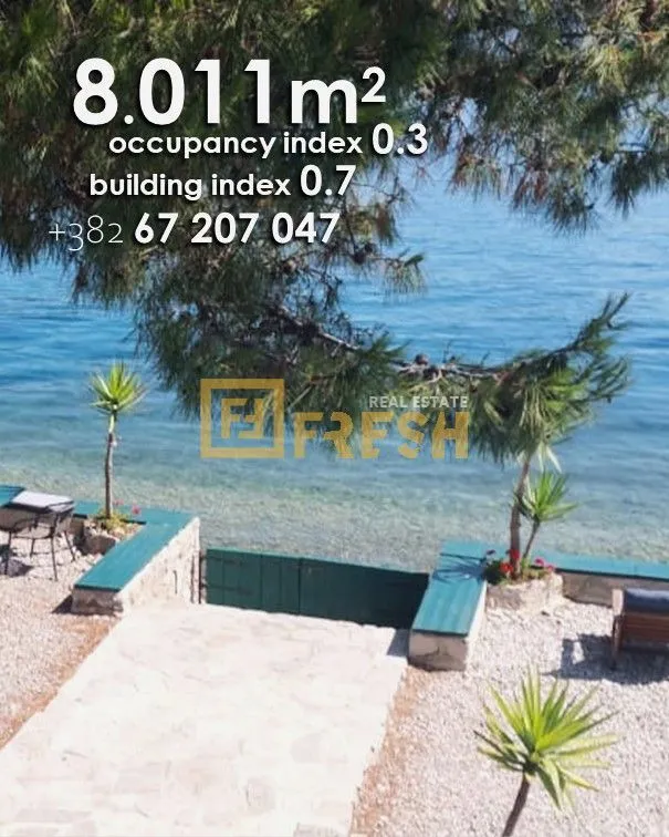 Prodaja, plac, 8011m², Tivat, Crna Gora