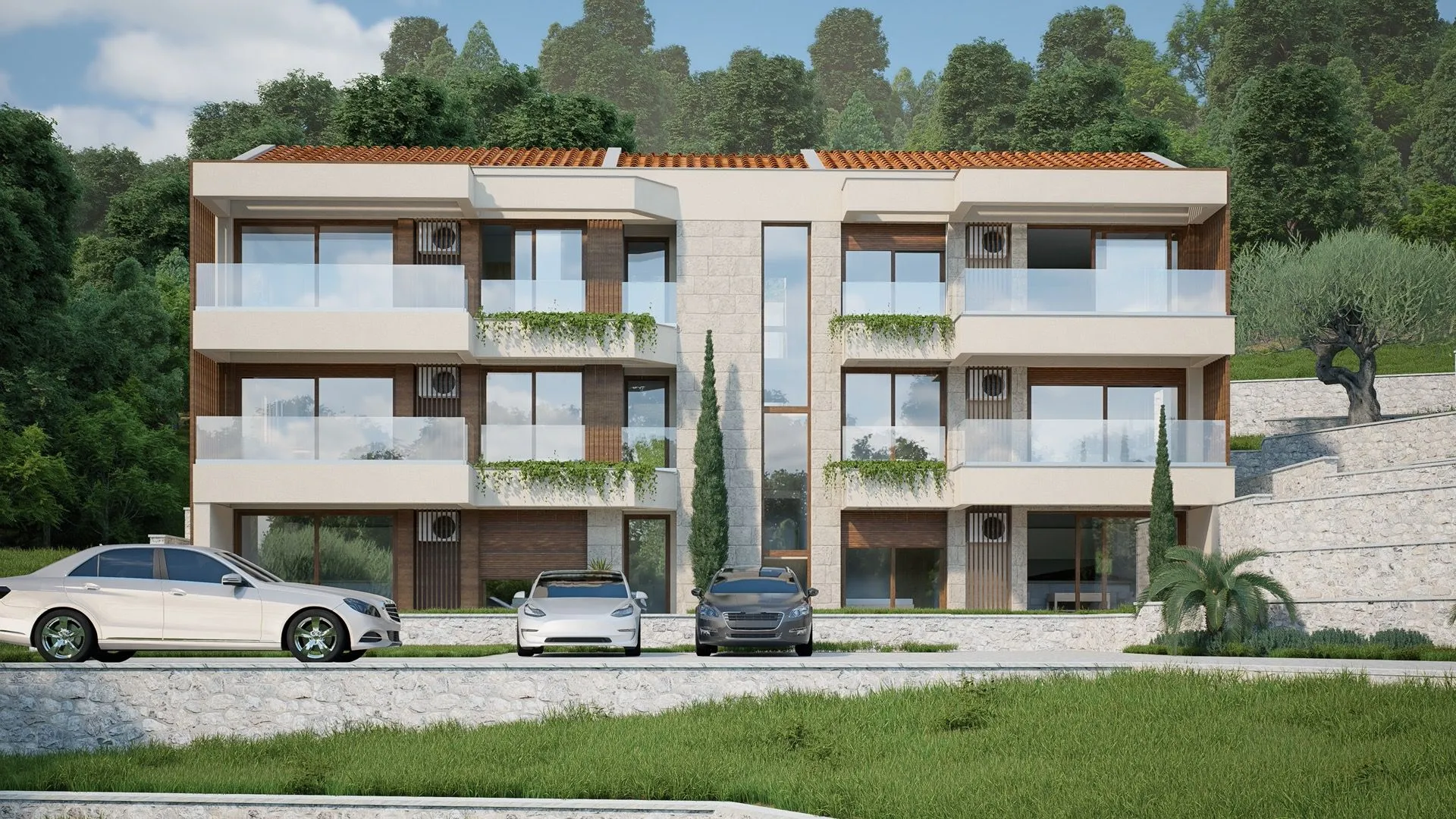 Sale, apartment, 54m², Blizikuće, Budva