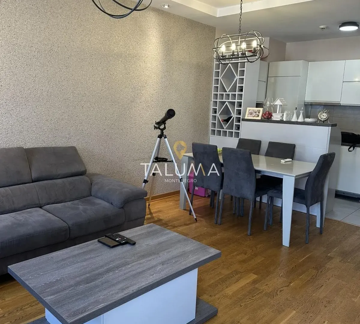 Sale, two bedroom apartment, 64m², City Kvart, Podgorica