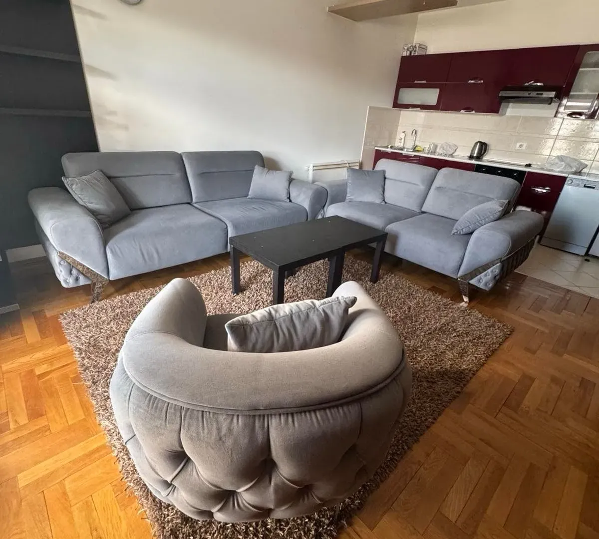 Rent, one bedroom apartment, 50m², City Kvart, Podgorica