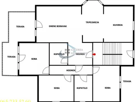 Sale, four bedroom apartment, 99m², Farmaceutski Fakultet, Voždovac Sve Podlokacije - image 24