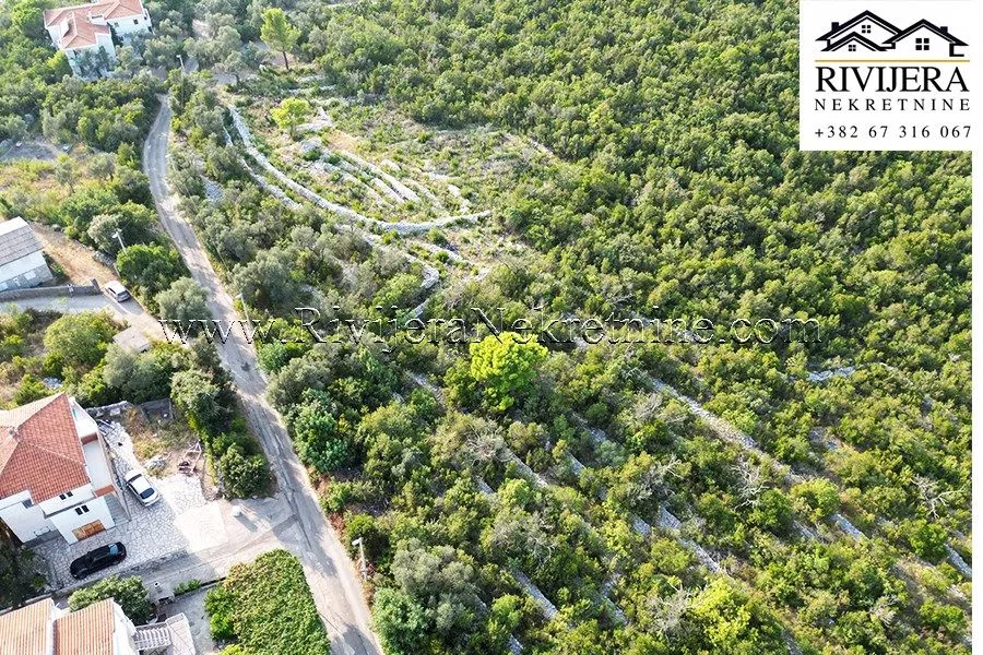 Prodaja, plac, 850m², Žanjice, Herceg Novi