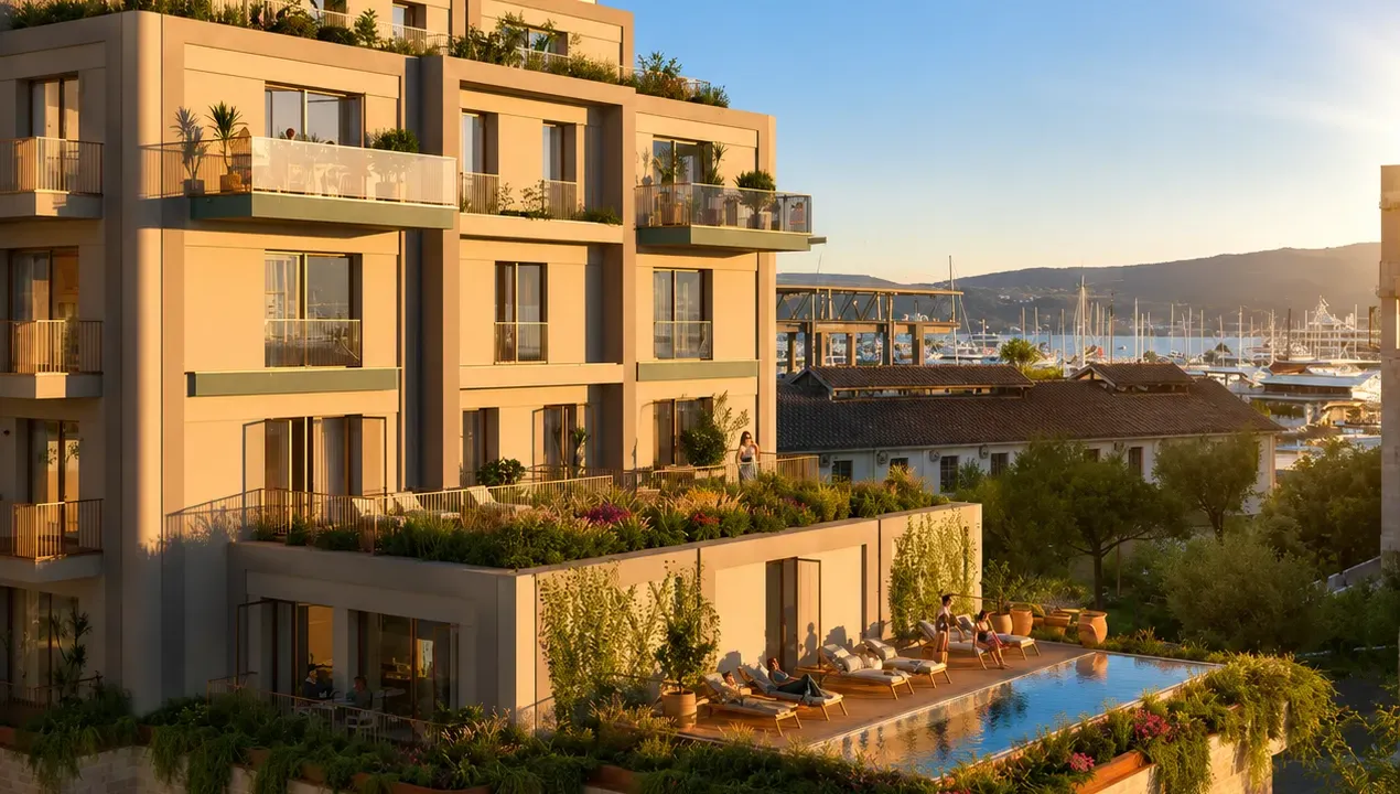 Sale, two bedroom apartment, 137m², Porto Montenegro, Tivat