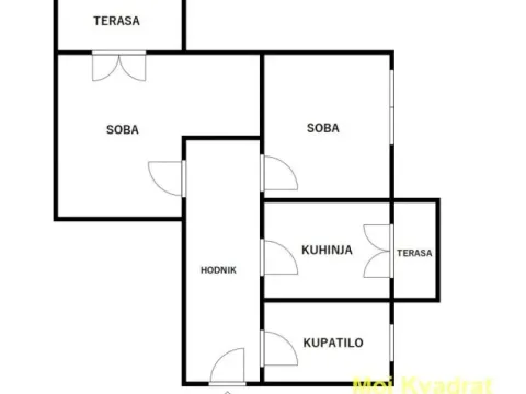 Prodaja, dvosoban stan, 54m², Karaburma, Palilula Sve Podlokacije - image 9