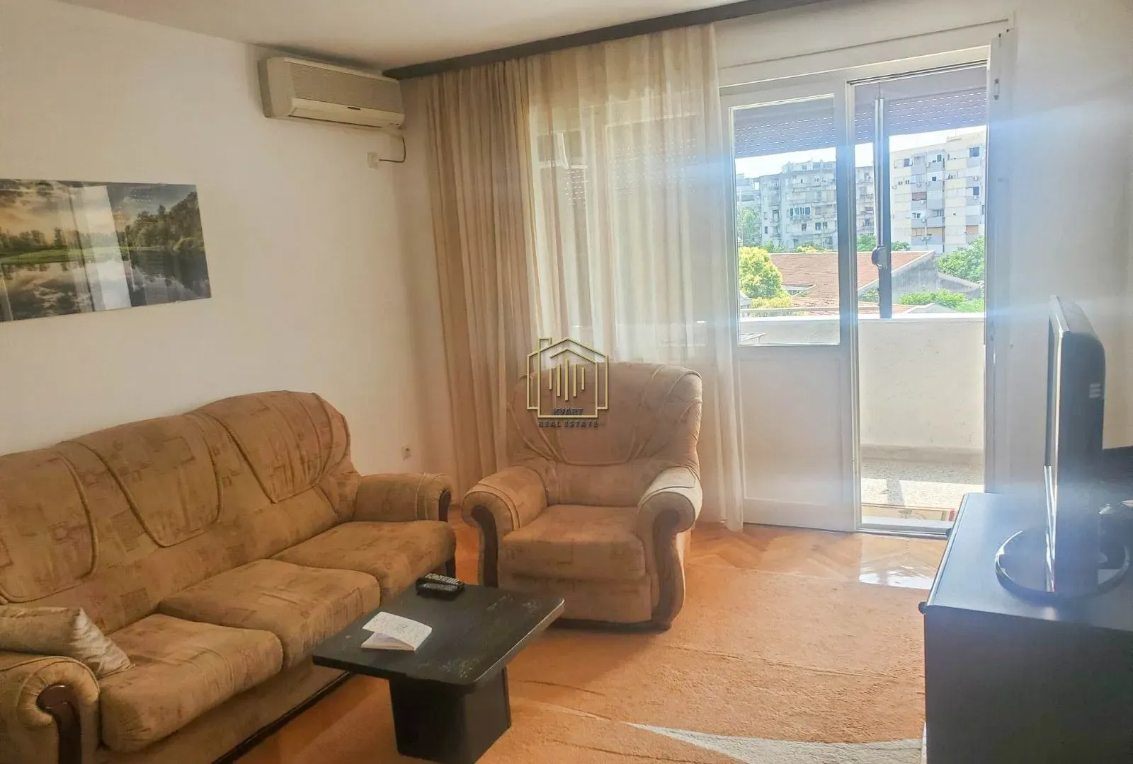 Izdavanje, dvosoban stan, 66m², Preko Morače, Podgorica