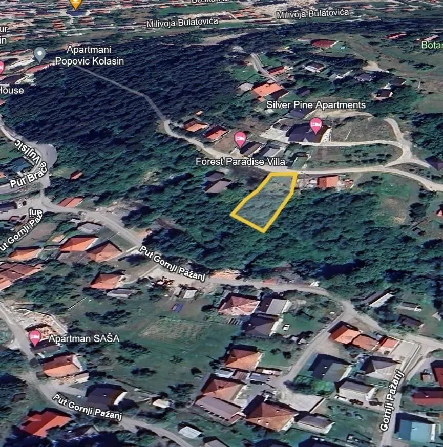 Prodaja, plac, 740m², Dulovine, Kolašin