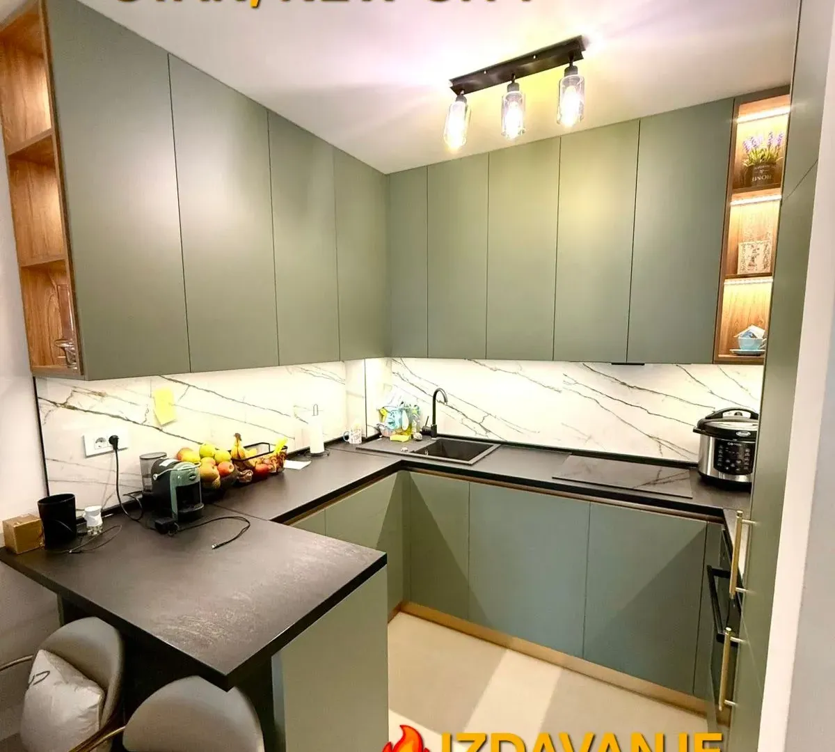 Rent, one bedroom apartment, 47m², New City, Podgorica