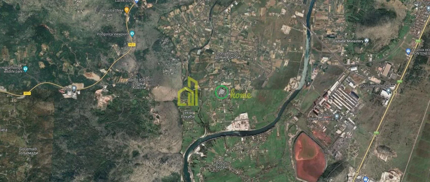Prodaja, plac, 2491m², Donji Kokoti, Podgorica