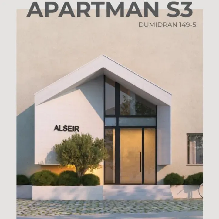 Prodaja, jednosoban stan, 51m², Dumidran, Tivat