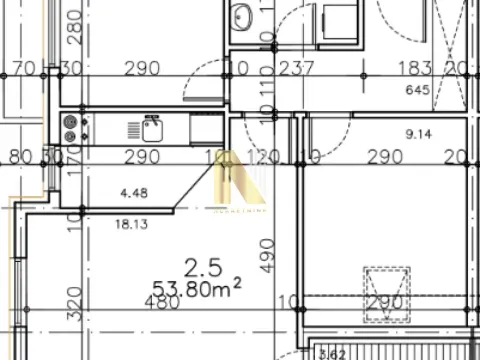 Sale, two bedroom apartment, 53m², Novi Majur, Petrovaradin