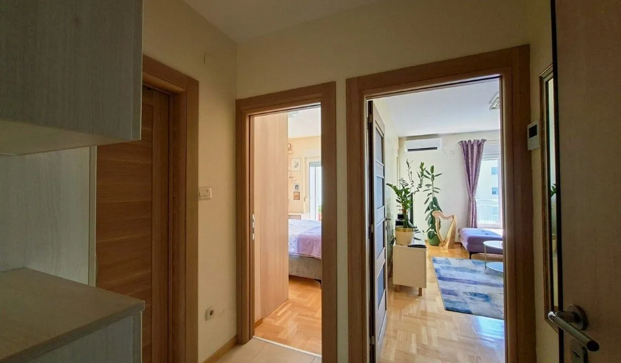 Izdavanje, jednosoban stan, 50m², Tuški Put, Podgorica
