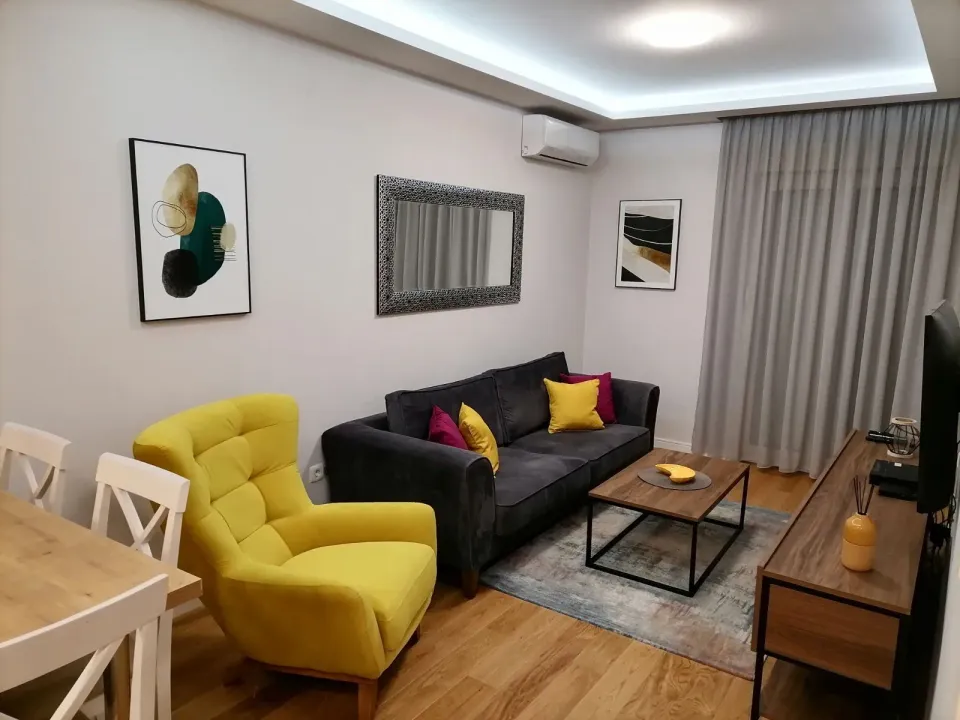 Izdavanje, jednosoban stan, 40m², Central Point, Podgorica