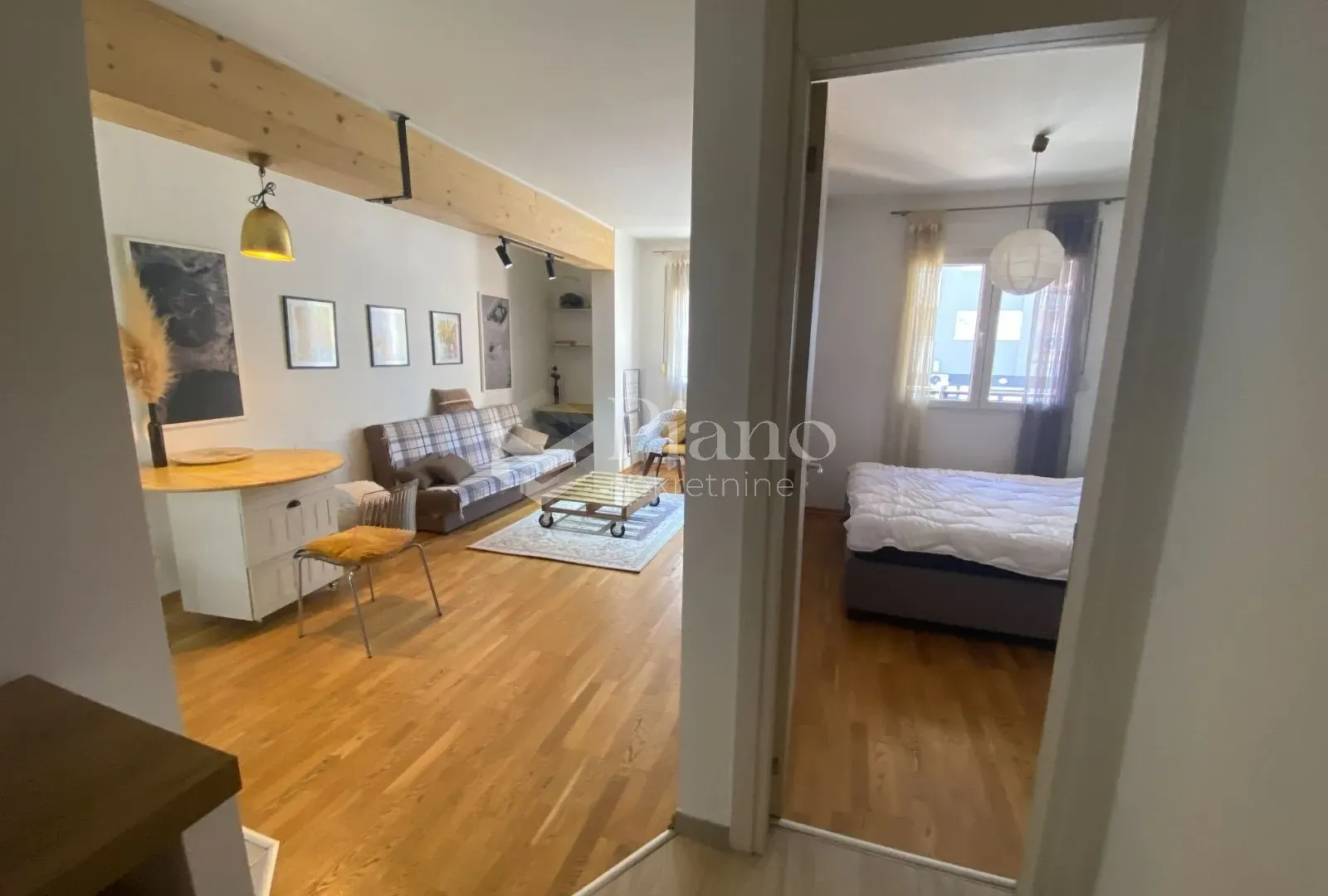 Rent, one bedroom apartment, 43m², Podgorica, Crna Gora