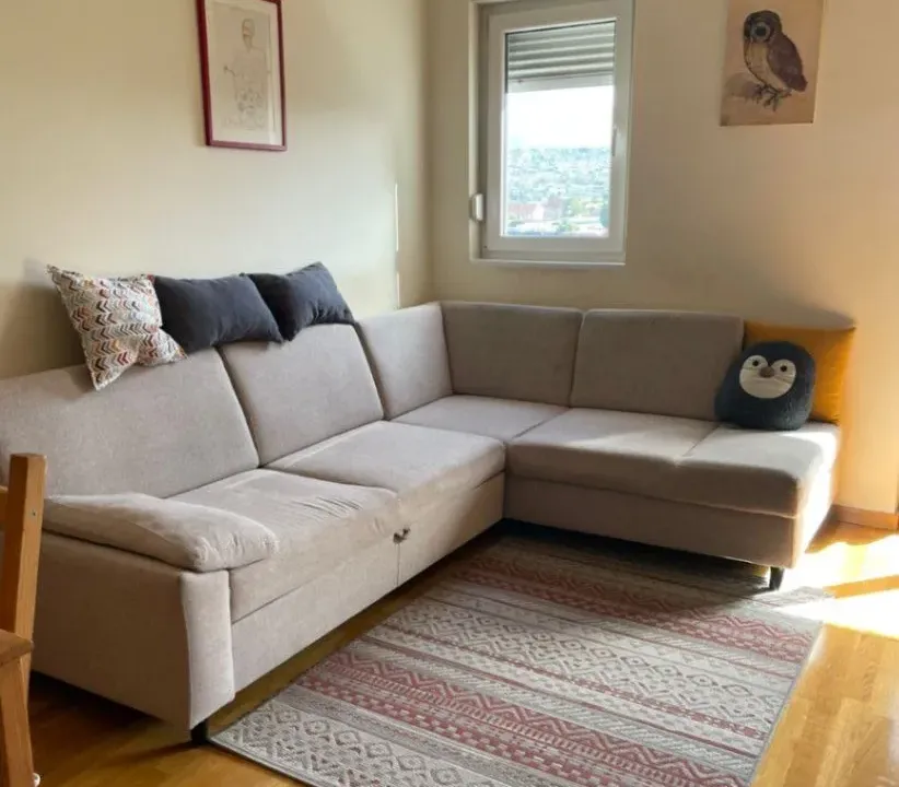 Rent, one bedroom apartment, 43m², Stari Aerodrom, Podgorica