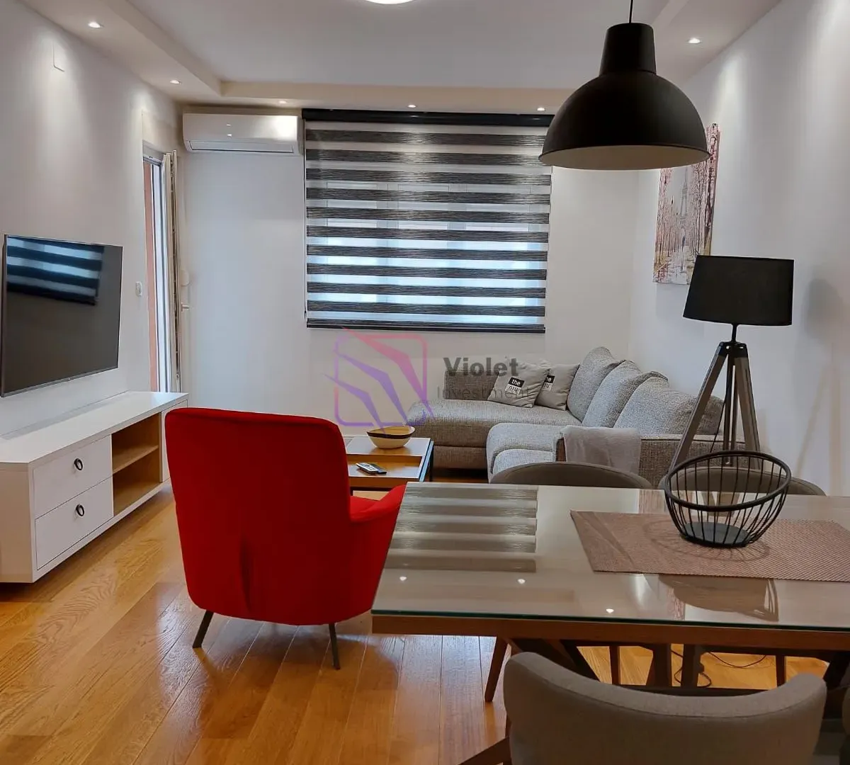 Rent, two bedroom apartment, 70m², Central Point, Podgorica