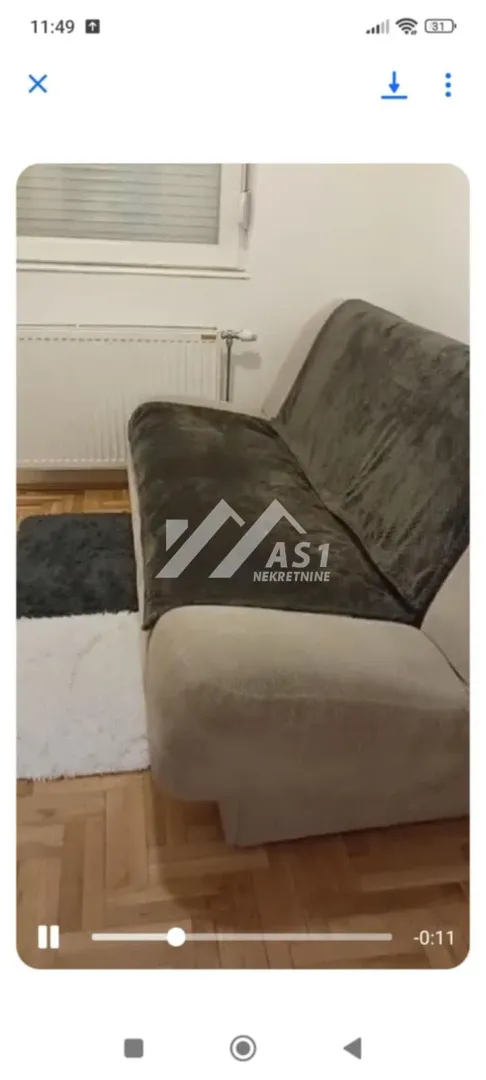 Izdavanje, jednosoban stan, 34m², Nova Detelinara, Novi Sad Sve Podlokacije