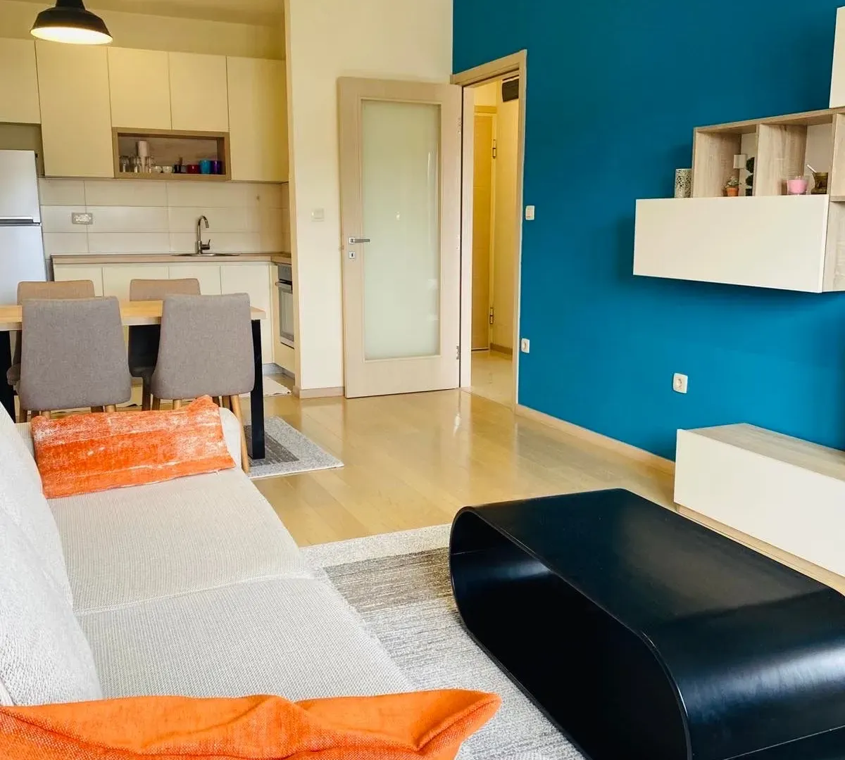 Rent, one bedroom apartment, 47m², City Kvart, Podgorica