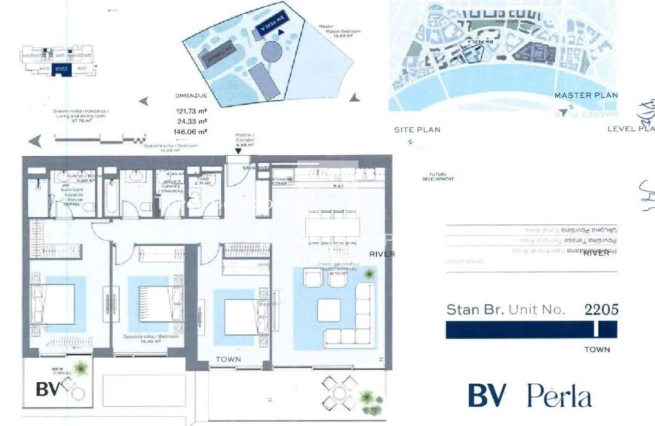Prodaja, četvorosoban stan, 146m², Savski Venac, Beograd