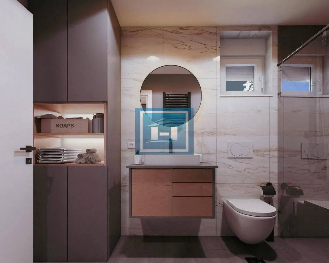 Sale, three bedroom apartment, 79m², Centar, Ćuprija