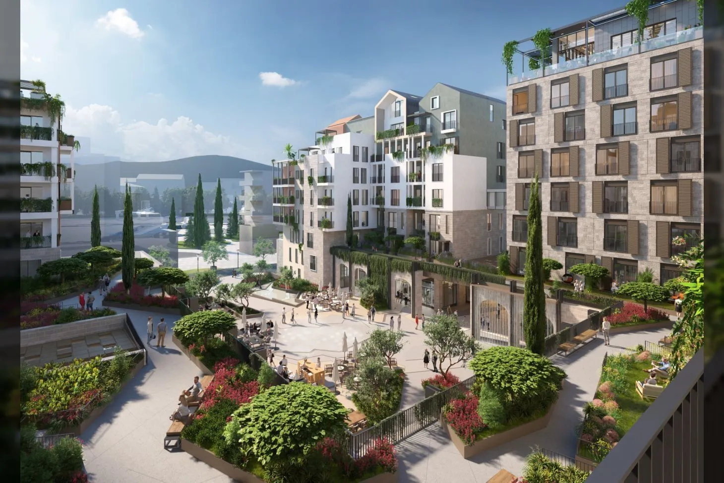 Prodaja, dvosoban stan, 115m², Tivat, Crna Gora