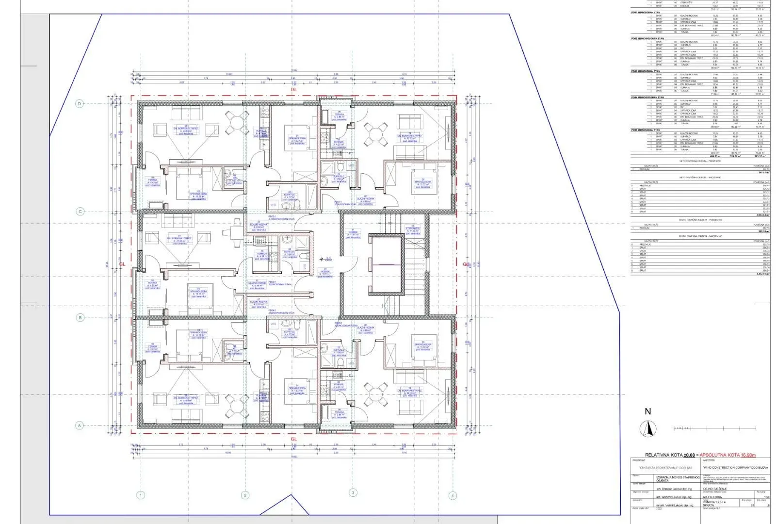 Sale, apartment, 71m², Bar, Crna Gora